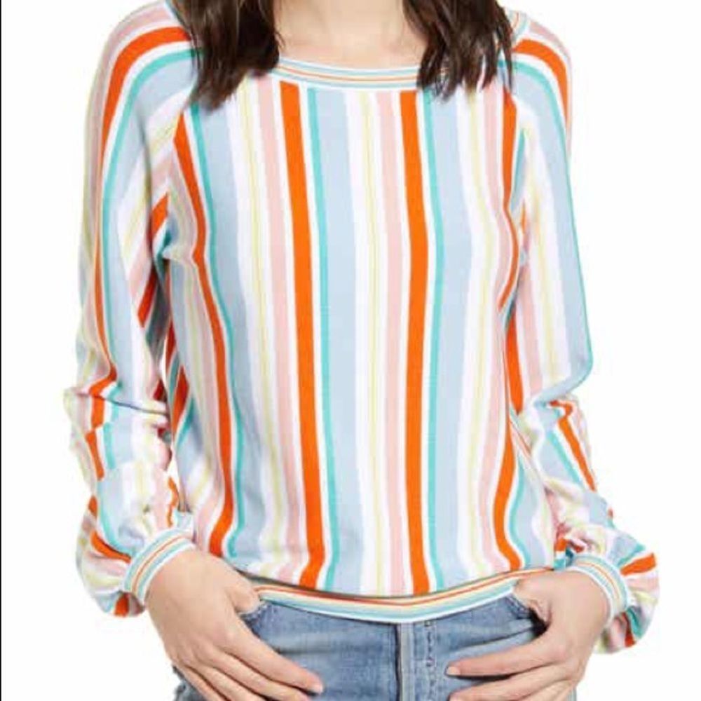 NWOT Anthropologie Ali & Jay Stripe Sweater Sz XS